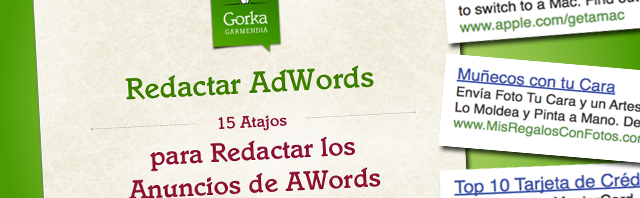 Redactar Anuncios AdWords: 15 Atajos