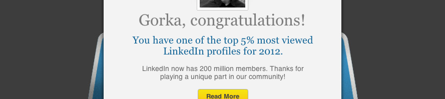 LinkedIn, el ego y una campaña brillante